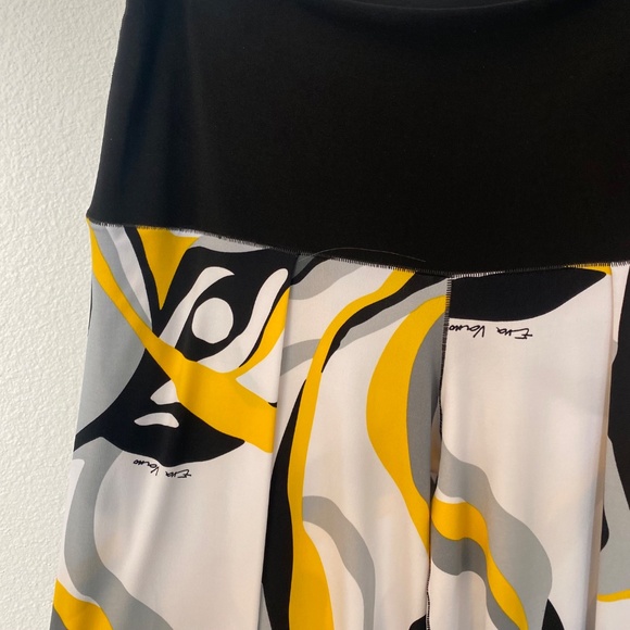 Eva Varro Colorful Logo Print Palazzo Pants - Picture 3 of 4